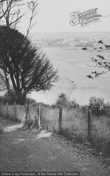 Photo of Shaldon, Cliff Walk c.1960