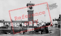 Clock Tower, The Green c.1955, Shaldon