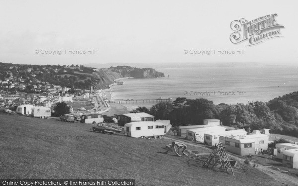 Photo of Shaldon, Coast View Caravan Park c.1965