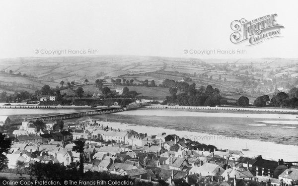 Photo of Shaldon, from Torquay Road 1895