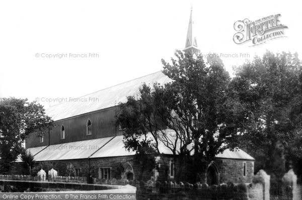 Photo of Shaldon, New Church 1895
