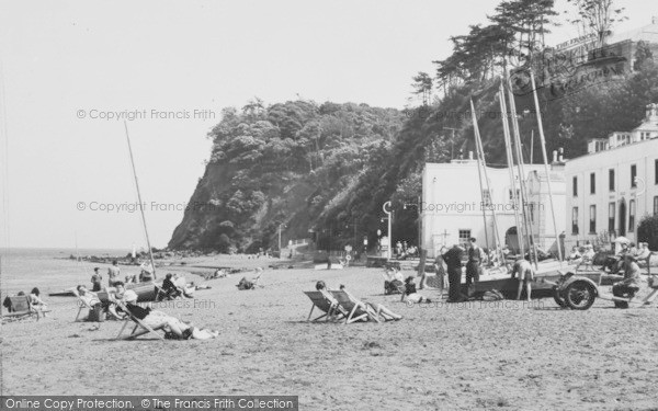 Photo of Shaldon, The Beach c.1955