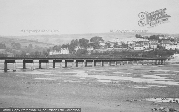 Photo of Shaldon, The Bridge c.1955