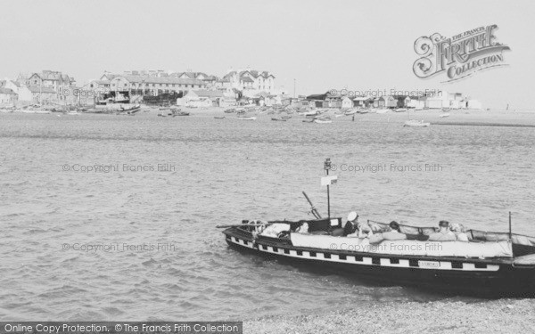 Photo of Shaldon, The Ferry c.1955