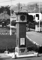The Green And Clock Tower 1938, Shaldon