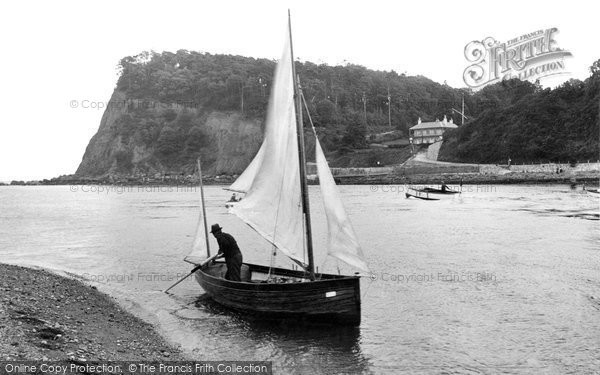 Photo of Shaldon, The Ness And Fishing Boat 1922