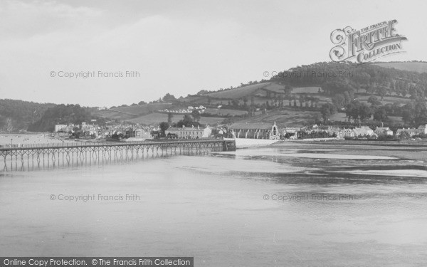 Photo of Shaldon, Town And Bridge 1922