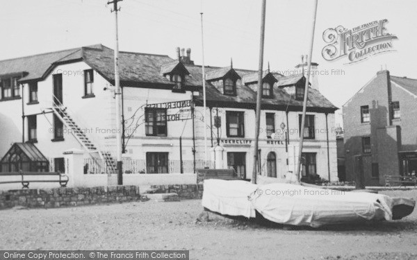 Photo of Shaldon, Undercliff Hotel c.1955