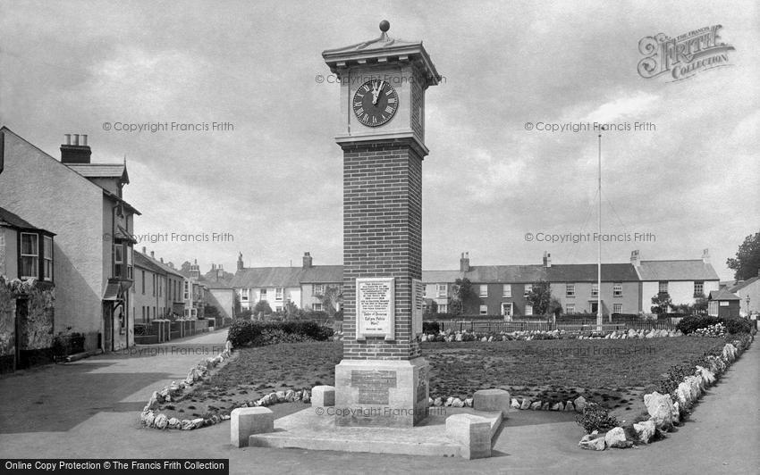 Shaldon, War Memorial 1922