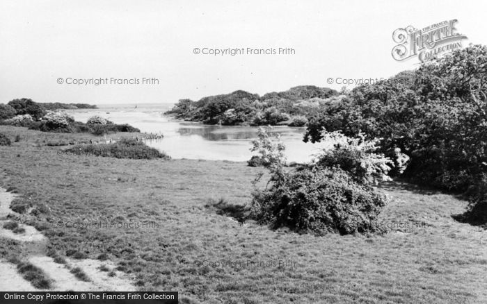 Photo of Shalfleet, The Creek c.1955
