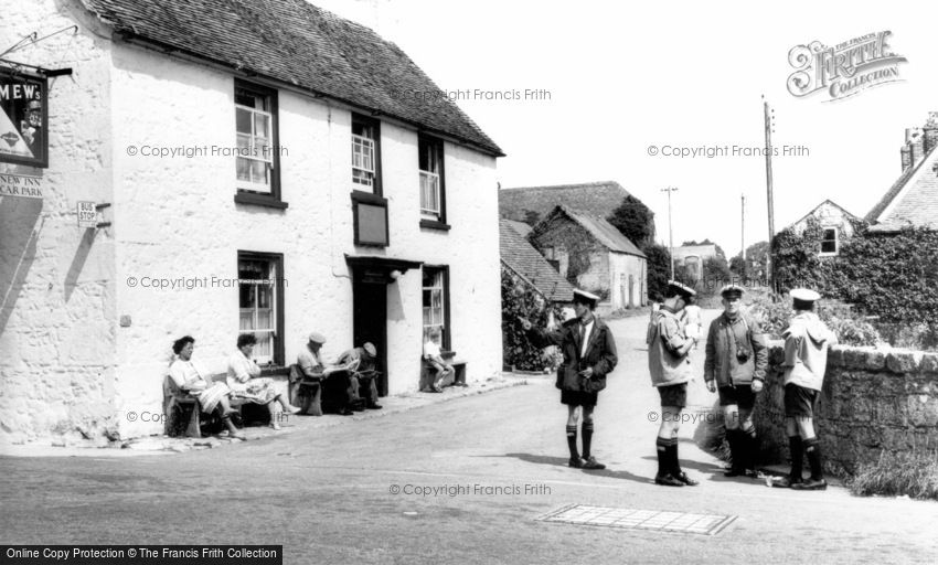 Shalfleet, the New Inn c1955