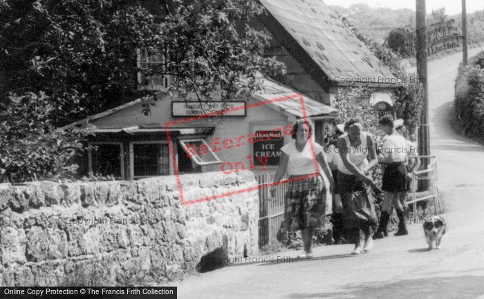 Photo of Shalfleet, Walking Through The Village c.1955