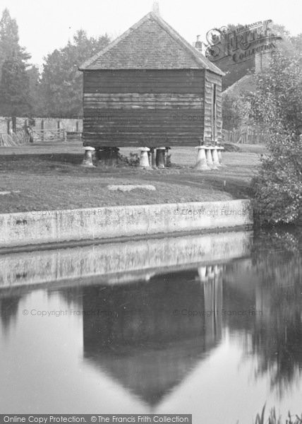 Photo of Shalford, A Building Beside The Wharf 1933