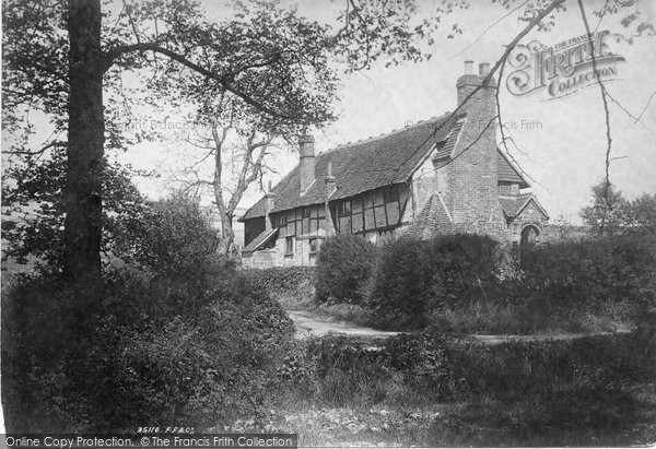 Photo of Shalford, Cottages 1895