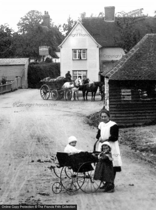 Photo of Shalford, Looking After Children, Braintree Road 1909