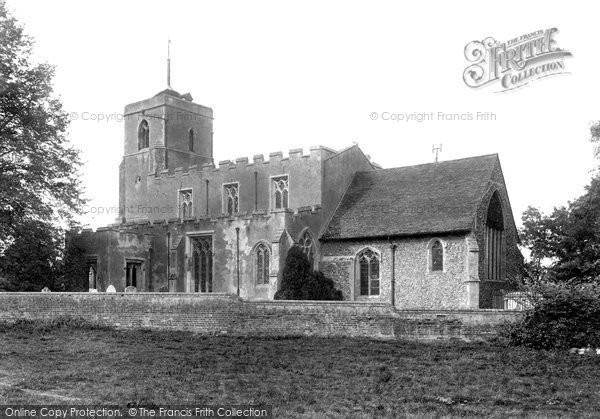 Photo of Shalford, St Andrew's Church 1909