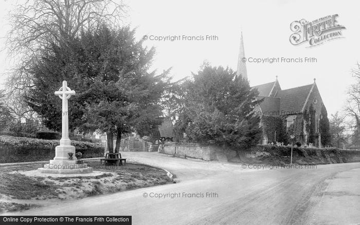 Photo of Shalford, St Mary's Church And War Memorial 1922