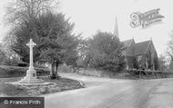 St Mary's Church And War Memorial 1922, Shalford