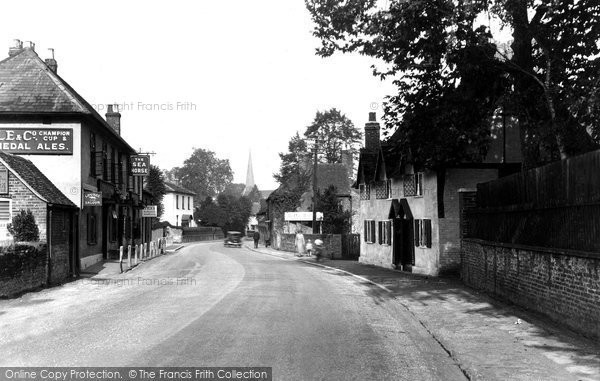 Photo of Shalford, The Village 1933