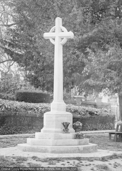 Photo of Shalford, War Memorial 1922