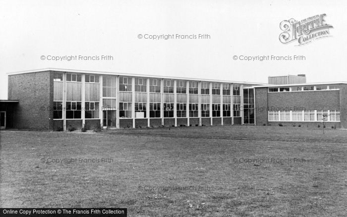Photo of Shalmsford Street, The Secondary School c.1960