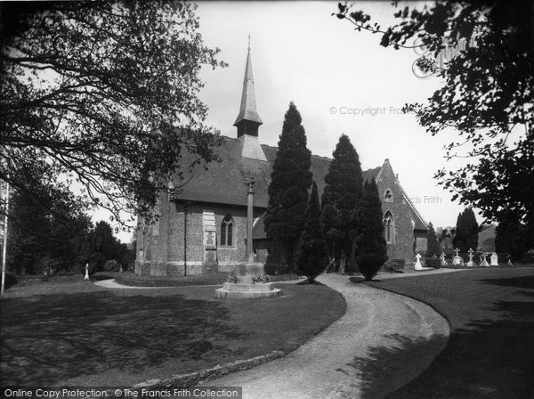 Photo of Shamley Green, Christ Church 1939