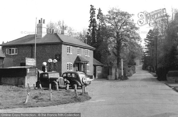 Photo of Shamley Green, The Garage And Bricklayers Arms c.1955