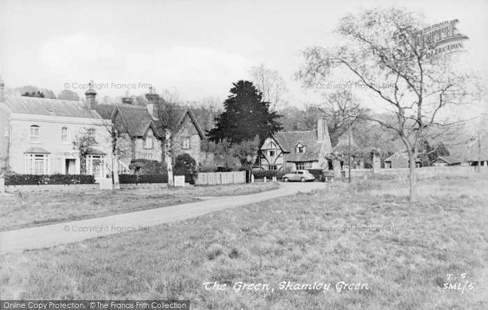 Photo of Shamley Green, The Green c.1955