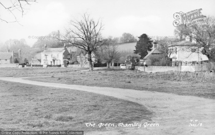 Photo of Shamley Green, The Green c.1955