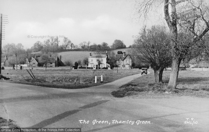 Photo of Shamley Green, The Green c.1955