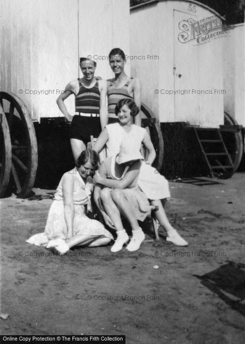 Photo of Shanklin, Bathers 1930