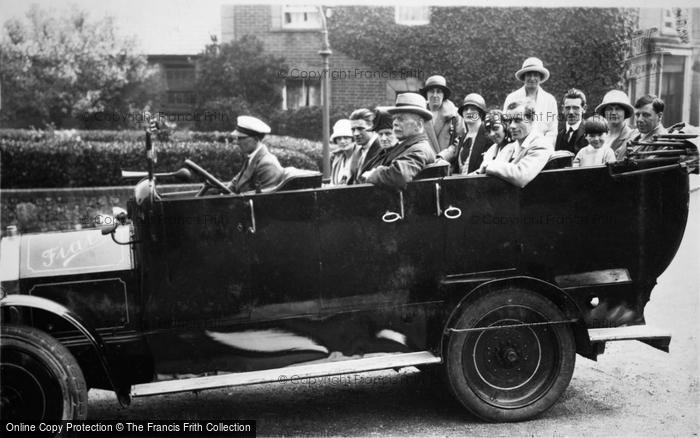 Photo of Shanklin, Charabanc 1926