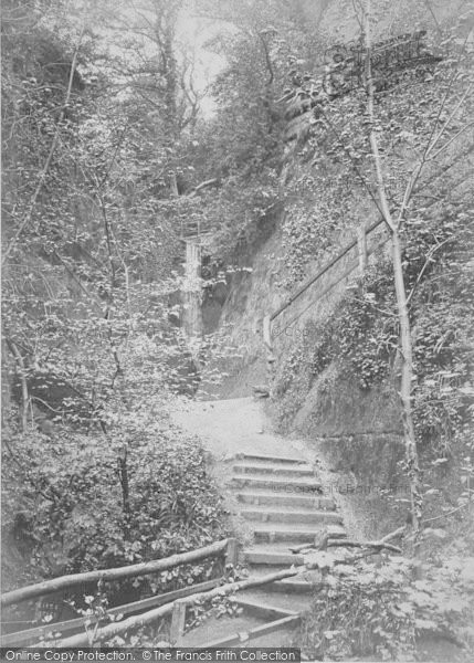 Photo of Shanklin, Chine c.1900