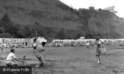 Cricket On Small Hope Beach c.1955, Shanklin