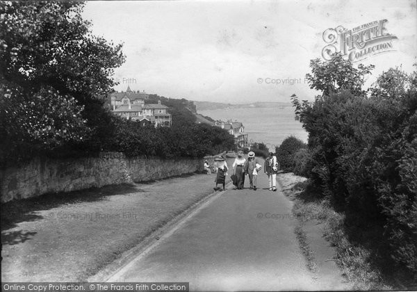 Photo of Shanklin, East Cliff Promenade 1913