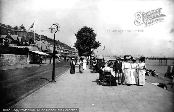 Photo of Shanklin, Esplanade 1908