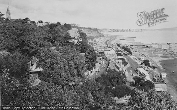 Photo of Shanklin, From Above The Chine 1913
