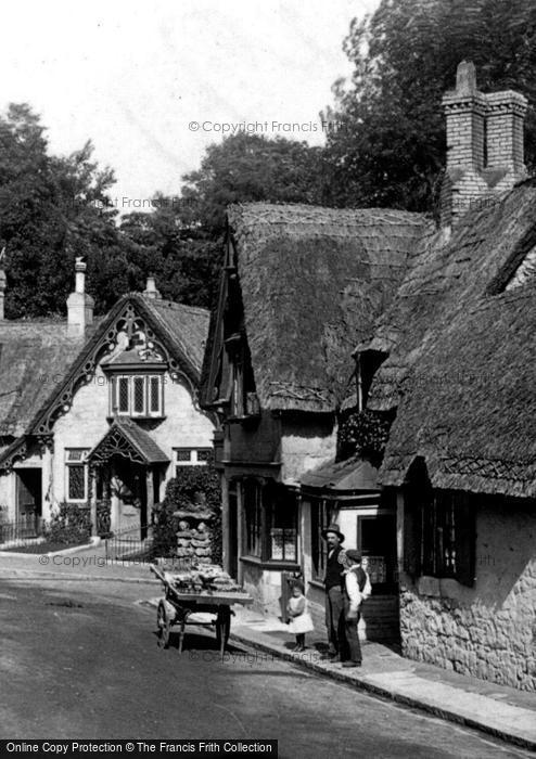 Photo of Shanklin, Locals In The Old Village 1897