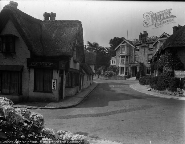 Photo of Shanklin, Pencil Cottage Tea Garden And Hollier's Hotel 1933