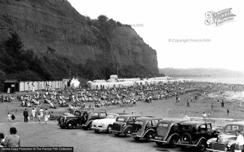 Shanklin, Small Hope Beach c1950