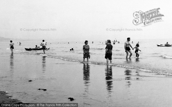 Photo of Shanklin, Small Hope Beach c.1955
