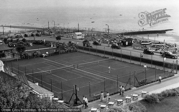 Photo of Shanklin, Tennis Courts c.1955