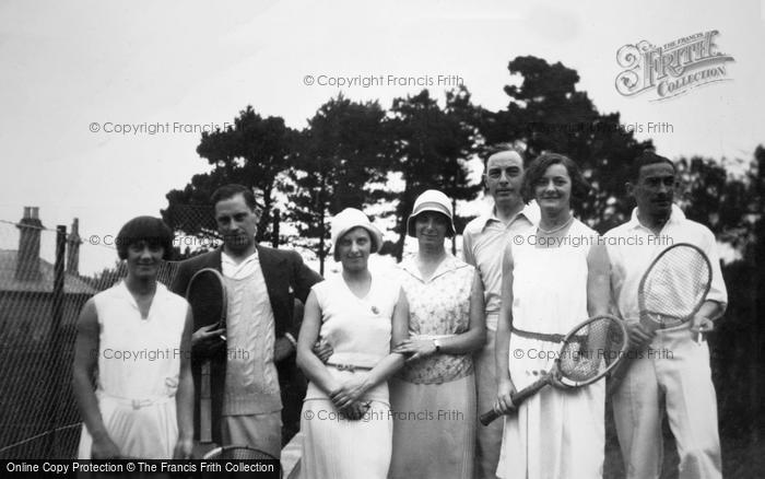 Photo of Shanklin, Tennis Players 1930