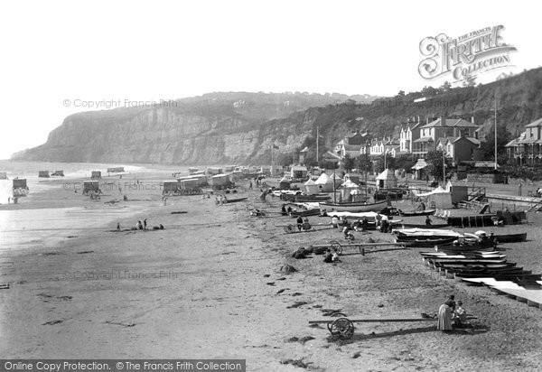 Photo of Shanklin, The Beach 1893