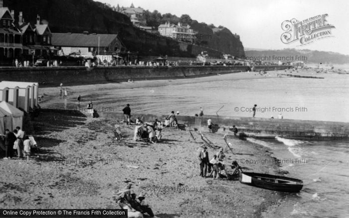 Photo of Shanklin, The Beach c.1935