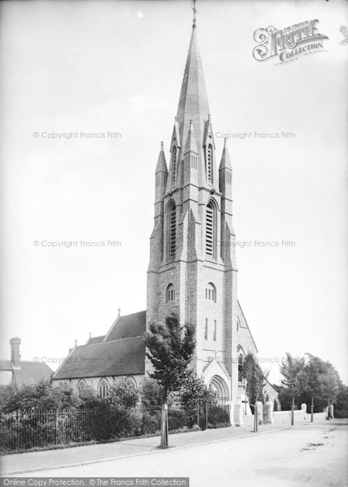 Photo of Shanklin, The Church 1890