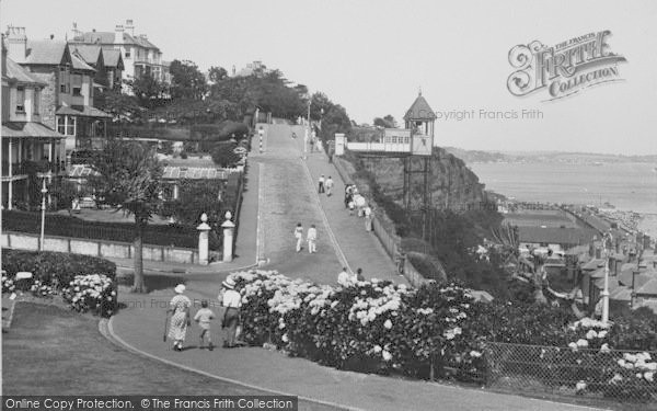 Photo of Shanklin, The Cliff Lift 1933