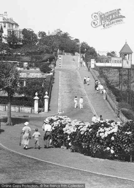 Photo of Shanklin, The Cliff Lift 1933