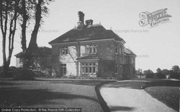 Photo of Shanklin, The Manor House, From The Drive c.1950