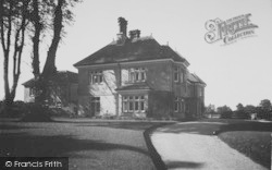 The Manor House, From The Drive c.1950, Shanklin